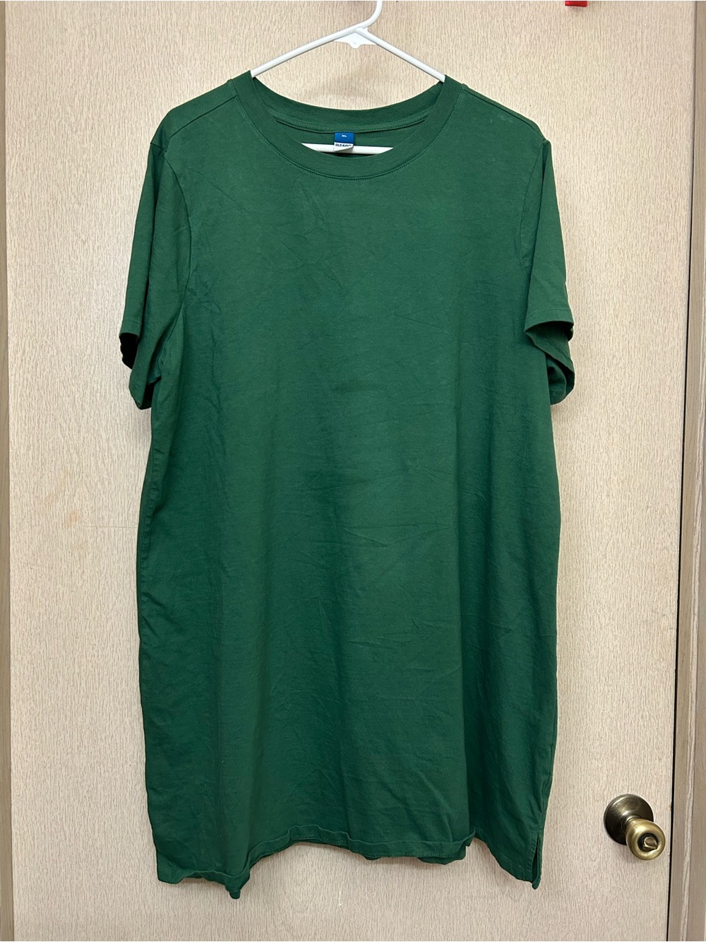 Old Navy - 100% Cotton Green T Shirt Dress - Size XL